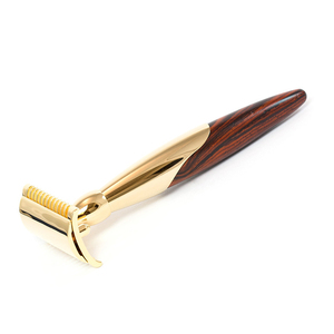 Men Shaving Set Stainless Steel Safety Single Edge Manual <b>Razor</b> Wood Professional Barber Beard Grooming Kit Body Bikini - Product Image 1