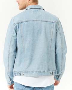 Chaqueta vaquera transpirable de último diseño y alta calidad para hombre, chaquetas vaqueras para hombre, chaqueta vaquera informal de alta demanda para hombre - Product Image 5