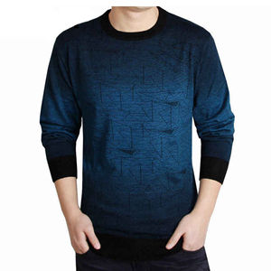 Sweat-shirt à col rond épais pour homme, personnalisable avec logo, coupe décontractée, respirant - Product Image 6