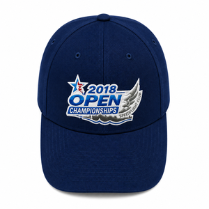 Casquette de baseball brodée Open Championships Speedflick Club, unisexe, ajustable, 6 panneaux, bleu, coton, décontractée - Product Image 4
