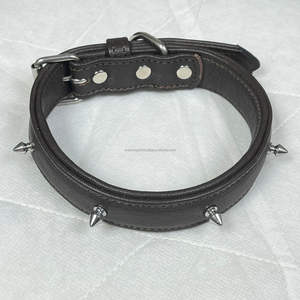 Expo de Marzo 2026: Collar para Perro de Cuero Vacuno Genuino, Duradero, al por Mayor, Moderno, Colorido, Cómodo, Ideal para Boutiques de Mascotas - Product Image 6