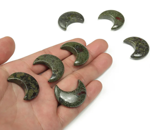 Piedra de Cristal de Jaspe Sangre de Dragón Natural en Forma de Luna Creciente, de la Mejor Calidad, en Oferta, para Regalo a un Mejor Amigo - Product Image 5