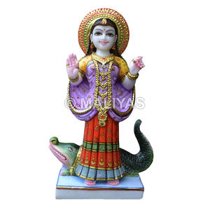 Murti Tradicional Khodiyar Mata |   Estatua de Mármol de Khodiyar Maa – MALIYAS - Product Image 1