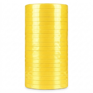 Cinta de Satén de una Cara Amarillo Brillante de 6mm, Paquete al por Mayor de 20 Rollos x 8 Metros para Lazos para el Cabello, Costura, Adornos para Scrapbook, Manualidades DIY, EE. UU. - Product Image 1