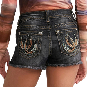 กางเกงยีนส์ขาสั้นทรงบอยเฟรนด์เอวต่ำผ้ายีนส์ยืดระบายอากาศได้ดีสีซีดอ่อนสำหรับผู้หญิง รุ่นซัมเมอร์เซ็กซี่ ปี 2026 - Product Image 1