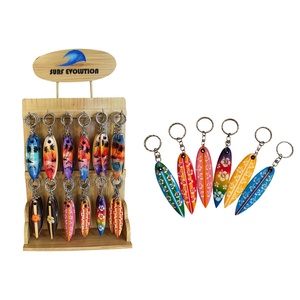 Vendita calda su misura <span class=keywords><strong>in</strong></span> <span class=keywords><strong>legno</strong></span> fiore tavola da surf <span class=keywords><strong>portachiavi</strong></span> 10 cm aerografo fatto a mano <span class=keywords><strong>portachiavi</strong></span> per Souvenir regalo - Product Image 6