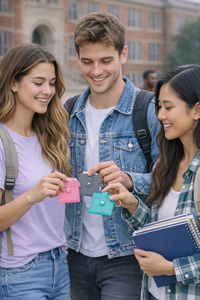 Tarjetero de cuero PU Wriza Fashion con cierre de botón a presión, estuche delgado para tarjetas de crédito ATM, llavero para hombres y mujeres, accesorio de cartera - Product Image 4