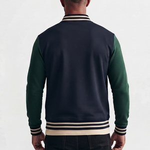 Clothing Manufacturer Varsity <b>Jacket</b> Outerwear <b>Summer</b> Product Stretchable Fit Crew Neck Collar <b>jacket</b> for <b>men</b> <b>men's</b> <b>jackets</b> - Product Image 2
