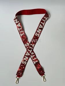 Correa de bolso con cuentas de calidad premium con diseños geométricos diseñada para mujeres elegantes que adoran accesorios de moda audaces. - Product Image 3