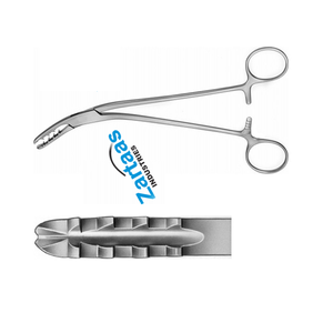 Pinces à os Bircher Ganske en acier inoxydable de haute qualité, courbées, 20 cm, fabricant et exportateur d'instruments chirurgicaux - Product Image 3