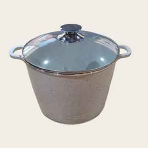 Olla de Cocina Antiadherente de Aluminio con Tapa, Olla Profunda para Sopa, Asas Resistentes al Calor, Utensilios de Cocina Multiusos - Product Image 2