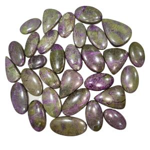 Gemas de Estichtita KHUSHI al por Mayor, Cabujón Suelto de Piedra Preciosa, Colección Premium, Piedra Preciosa 100% Natural, Valorada por Terceros - Product Image 4