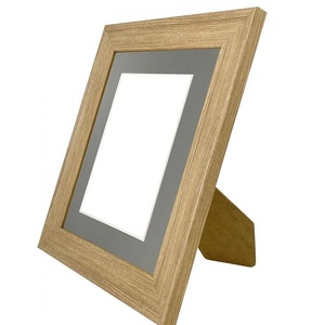 Cadre photo en bois avec support, cadre photo en bois avec verre, cadre photo en bois avec acrylique, cadre photo en bois avec passe-partout - Product Image 1