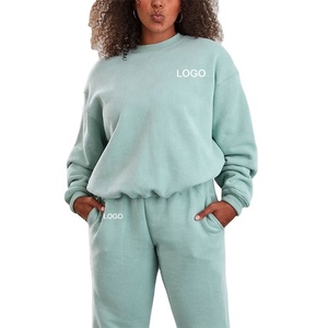Ensemble de jogging en coton pour femmes 2023, vêtements de sport personnalisables, survêtements, tailles plus, pour l'hiver - Product Image 1