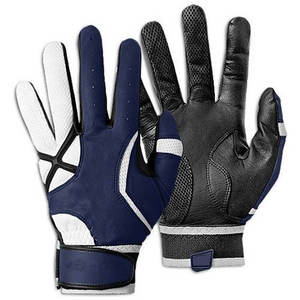 High Quality <b>Baseball</b> Batting <b>Gloves</b> White Black Flexible Grip Breathable Wrist Support Batting <b>Gloves</b> for <b>Baseball</b> Softball - Product Image 6