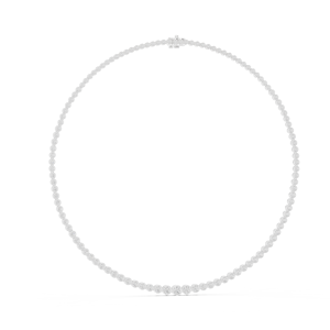 S925 Sterling Silver Double Ring Circle Smart Collier Géométrique Fine Jewelry Collier Femmes Cadeau - Product Image 6