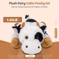 Peluche lestée en coton PP, chauffable au micro-ondes, à la lavande, anti-stress, 30 cm