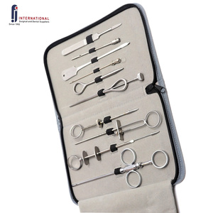 Juego de cánulas veterinarias para pezones, aguja para uterina de caballos, instrumentos agrícolas de acero inoxidable, herramientas quirúrgicas veterinarias manuales - Product Image 4