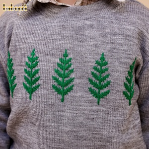 BC1439 – Pull en tricot de pin certifié OEKO-TEX ignifuge - Product Image 2