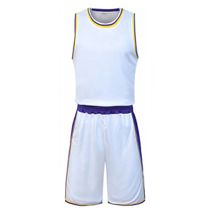 Double Side Printed Mesh Breathable Adult Plus Size Match Kits Custom Graphic Sublimation Printing Basketball Uniforms Sports - Product Image 2