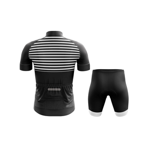 Ensemble d'uniformes de cyclisme pour hommes, maillot de cyclisme léger et doux avec short de cyclisme rembourré en gel absorbant les chocs, professionnel - Product Image 4