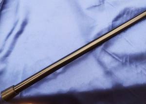 Canne de marche de luxe en bois avec poignée en corne naturelle et poignée en T, avec bande dorée, bâton de soutien durable pour la maison - Product Image 2