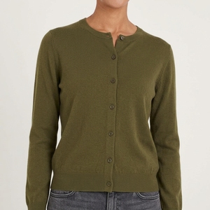 Suéter Cárdigan de Punto con Botones de Perla Elegante para Mujer, Venta al Por Mayor, Ropa de Punto Informal y a la Moda para Mujer - Product Image 6