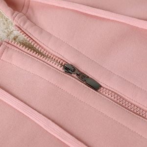 Sweat à capuche en polaire sherpa pour femme, pull chaud en peluche, sweat-shirt d'hiver doux et moelleux pour femme - Product Image 5