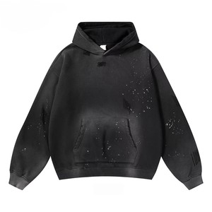เสื้อฮู้ดดี้โอเวอร์ไซส์ OEM สำหรับผู้หญิง ปักลายได้ ราคาโรงงาน รับสั่งซื้อจำนวนมาก - Product Image 3