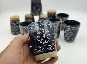 Vaso de Cuerno de Búfalo Hecho a Mano, Ecológico, de Forma Natural, REHMAN CRAFT - Product Image 2