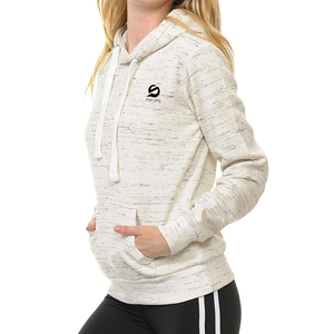 เสื้อฮู้ดดี้ผู้หญิงคุณภาพพรีเมียมขายดี ดีไซน์เรียบง่ายทันสมัย ผ้าฝ้าย 100% แขนยาว - Product Image 2