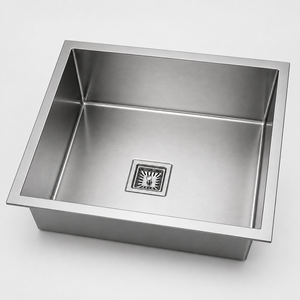 Brushed Stainless Steel Single Bowl Undermount <b>Kitchen</b> <b>Sink</b> 304 Grade Rectangular Modern <b>Sink</b> - Product Image 3