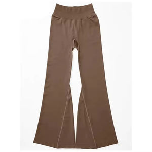 กางเกงแฟชั่นทรงขาบานสำหรับผู้หญิง เอวแบบยืดหยุ่น ใส่สบาย เหมาะสำหรับฤดูร้อน - Product Image 1