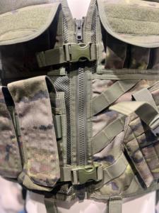 เสื้อกั๊กยุทธวิธี MOLLE ลายพราง ไนลอน อุปกรณ์กลางแจ้ง พร้อมกระเป๋าหลายช่องและสายรัดปรับได้ ทรงปกติ ป้องกันการบาดเจ็บ - Product Image 6