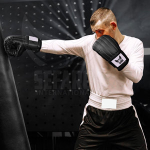 Guantes de Boxeo Personalizados con su Propio Diseño, Hechos en Pakistán, Impermeables, de Color Sólido - Product Image 4