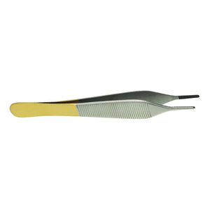 Pinzas de microtisú Adson TC de acero inoxidable, disponibles en todo tipo y tamaño, instrumentos quirúrgicos dentales - Product Image 4