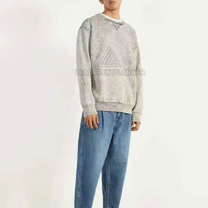 Servicio OEM al por mayor: Sudadera básica para hombre con lavado ácido, último diseño, hecha en Pakistán. Sudadera básica con lavado ácido. - Product Image 5