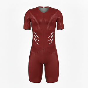Traje de Ciclismo Aerodinámico Personalizado para Hombre, Manga Corta, Jersey de Ciclismo de Carretera, Mono Transpirable de Secado Rápido, OEM - Product Image 1