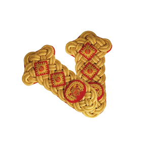 Épaulettes cordées personnalisées en usine, meilleur matériau, nouvelle arrivée pour accessoires d'uniforme - Product Image 6