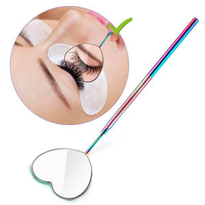 New Arrivals <b>Mirrors</b> Eyelash <b>Mirrors</b> Stainless Steel Free Logo Top Sale Eyelash Extension <b>Mirrors</b> low Moq - Product Image 2