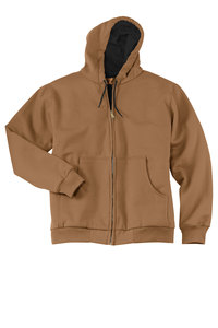 Sweat-shirt à capuche marron pour homme, coupe classique, 100% coton molletonné, couleur unie, décontracté, respirant, de haute qualité, pour l'hiver - Product Image 2