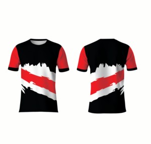 T-shirt de course à pied personnalisé en sublimation 3D intégrale, impression par sublimation, séchage rapide, impression de t-shirts personnalisés - Product Image 4
