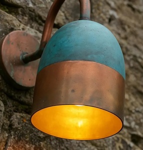 Brass Outdoor Wall Sconce Light Red/Golden Art Deco Pendant Indoor/Outdoor Home Decor for Diwali - Product Image 5