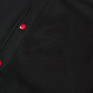 Classic Men Winter Varsity Jacket Front Logo Windproof Breathable Casual Outerwear Durable Comfortable Everyday Wear - Product Image 3