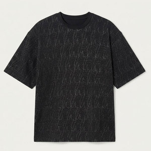 Nouveau T-shirt long surdimensionné pour homme, doux, confortable, respirant, tissu écologique à séchage rapide, vous garde élégant et confiant en toute occasion - Product Image 1