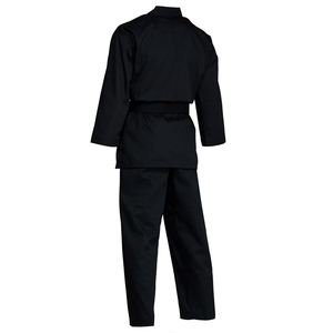 Uniforme de Taekwondo Negro en Contraste, Duradero, Transpirable y Cómodo, Nuevo Estilo, Traje de Artes Marciales, Servicio OEM - Product Image 3