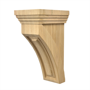 Soportes Decorativos de Madera Tallados a Mano para Estantes de Cocina, Armarios y Estanterías - Product Image 1