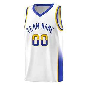 Premium Breathable Basketball Jerseys Classic Modern Designs Heat Transfer Printed Featuring Customized Logo - Product Image 6
