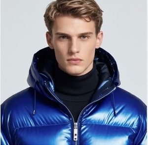 <b>Bubble</b> Oversized Custom Logo Front Outdoor Puffer Cotton <b>Coat</b> Autumn Plus Size Men's Stand Collar Jackets - Product Image 4