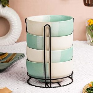 Tazón de Cerámica Premium, Elegante y Asequible, para Servir Sopa, Ensalada, Arroz, Pasta y para Uso en la Comida, por M/S SHAAD HANDICRAFTS - Product Image 1